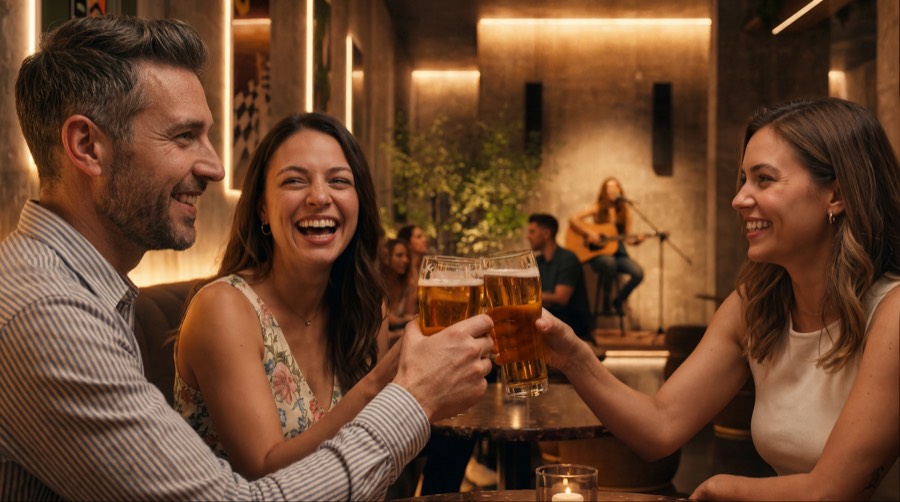 Encuentro en el bar