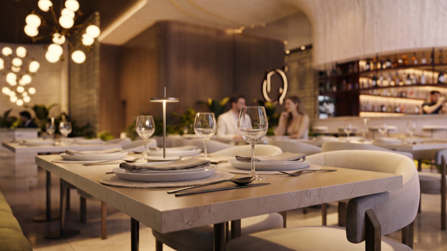 Local gastronómico interior