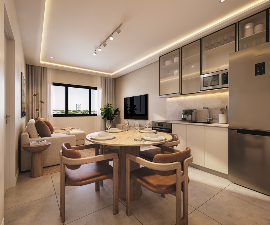 Living de 1 habitación