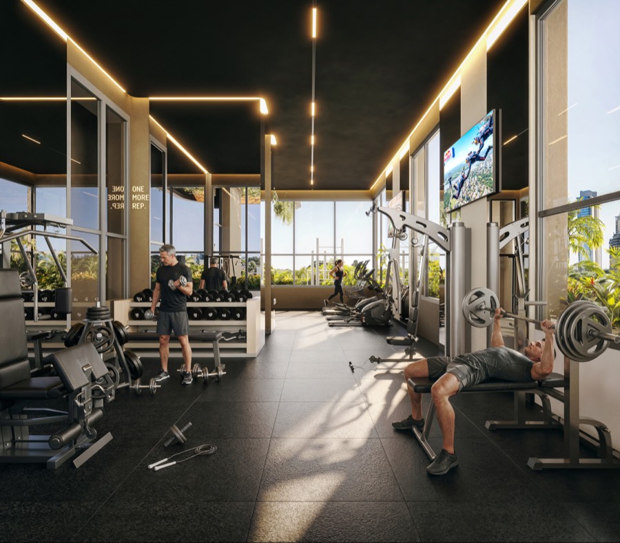 Gimnasio interior